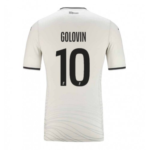 Dres AS Monaco Aleksandr Golovin #10 Rezervni 2024-25 Kratak Rukav